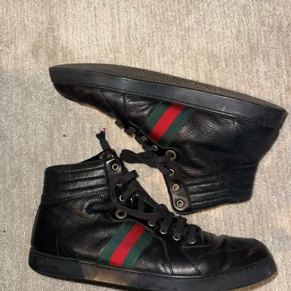 Men’s Gucci Coda Guccissima High-Top Sneakers (No Box) - Picture 5 of 8